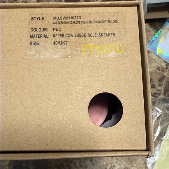 NWT! UK 40 / US 9.5-10 MOU ANKLE BOOTS IN PINK - Picture 6 of 12